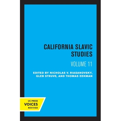 预订 California Slavic Studies, Volume XI 加州斯拉夫研究，第十一卷: 9780520308305