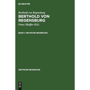 Regensburg Vollst. Berthold 9783112415238 Von Bd. 预订 Ausg.