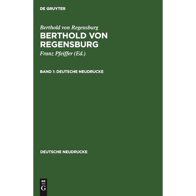 预订 Berthold Von Regensburg Vollst. Ausg. Bd. 1 Dn: 9783112415238