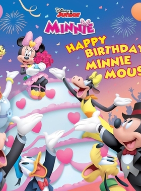 预订 Disney Junior Minnie: Happy Birthday, Minnie Mouse!: 9781368073851