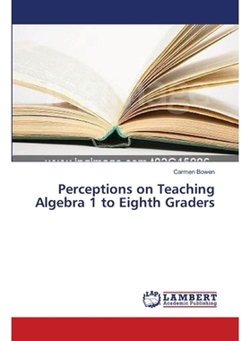 预订 Perceptions on Teaching Algebra 1 to Eighth Graders: 9783659631221