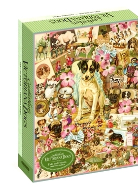 预订 Cynthia Hart's Victoriana Dogs: Fido and Friends 1,000-Piece Puzzle