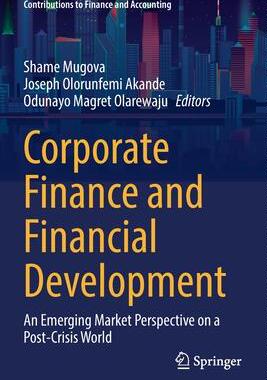[预订]Corporate Finance and Financial Development 9783031049828