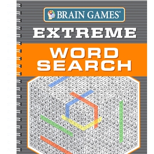预订 Brain Games - Extreme Word Search (256 Pages): 9781680225891