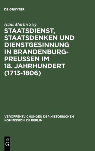 【预订】Staatsdienst, Staatsdenken und Dienstgesinnung in Brandenburg-Preuß 9783110177190