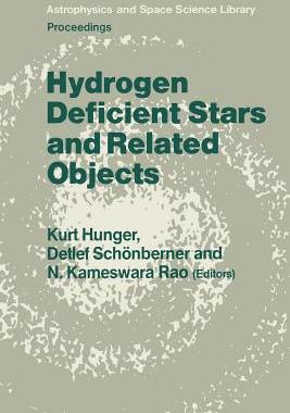 预订 Hydrogen Deficient Stars and Related Objects