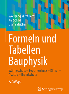 预订 Formeln und Tabellen Bauphysik