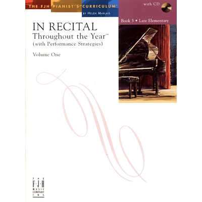 预订 In Recital(r) Throughout the Year, Vol 1 Bk 3: With Performance Strategies: 9781569394380