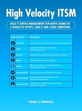 预订 High Velocity ITSM: Agile IT Service Management For Rapid Change In A World Of DevOps, Lean IT and Cloud Computing: