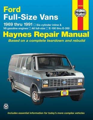 [预订]Ford full-size Econoline E-100-E-350 petrol vans (1969-1991) Haynes Repair Manual (USA) 9781563920295