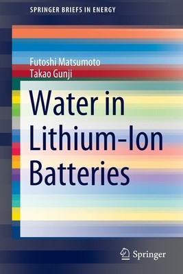 【预订】Water in Lithium-Ion Batteries 9789811687853