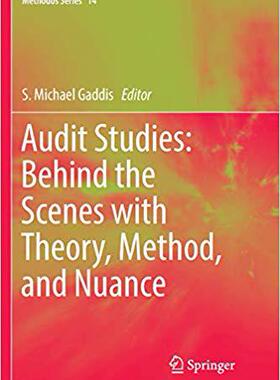 【预售】Audit Studies: Behind the Scenes with Theory, Method, and Nuance