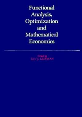 【预订】Functional Analysis, Optimization, and Mathematical Economics