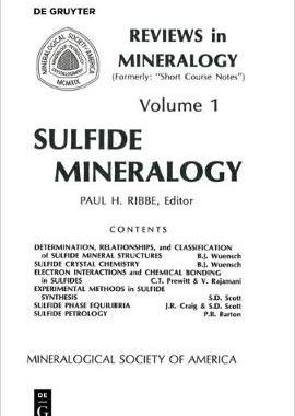 [预订]Sulfide Mineralogy 9780939950010