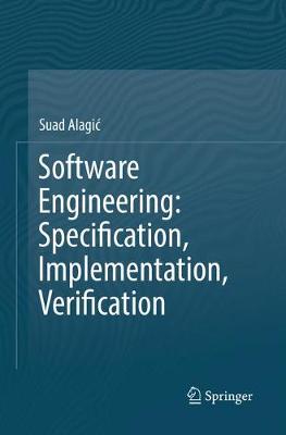 【预订】Software Engineering: Specification, Implementation, Verification