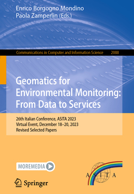 预订 Geomatics for Environmental Monitoring: From Data to Services