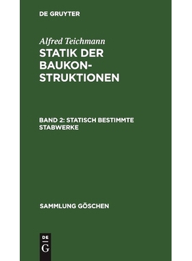 预订 Statisch bestimmte Stabwerke: 9783112304310