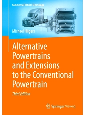 预订 Alternative Powertrains and Extensions to the Conventional Powertrain 替代动力总成与传统动力总成的扩展 第3版: 97836