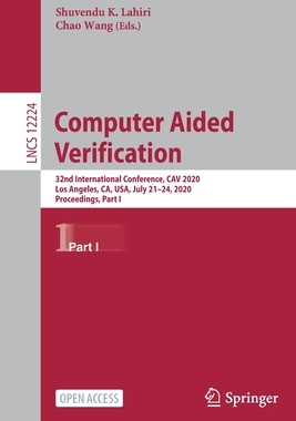 【预订】Computer Aided Verification
