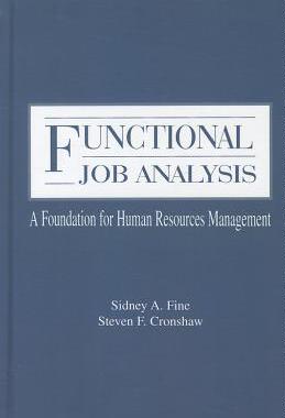 【预订】Functional Job Analysis