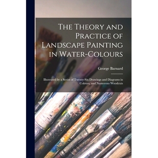 Practice six Landscape Twenty Illustrated Water The Theory and Drawings Painting 预订 colours Series