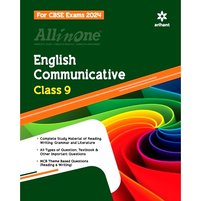 预订 All In One Class 9th English Communicative for CBSE Exam 2024: 9789358892666