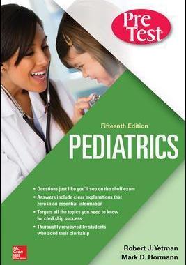 [预订]Pediatrics Pretest Self-Assessment and Review, Fifteenth Edition 9781260440331