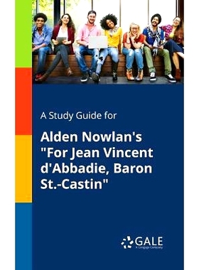 预订 A Study Guide for Alden Nowlan’s 