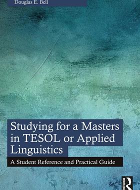 [预订]Studying for a Masters in TESOL or Applied Linguistics 9781032217499