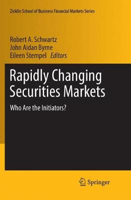 【预订】Rapidly Changing Securities Markets