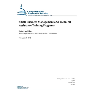 Management and Programs Small 9781508432333 Training Business Assistance 预订 Technical
