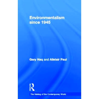 预订 Environmentalism since 1945 1945年以来的环保: 9780415601818