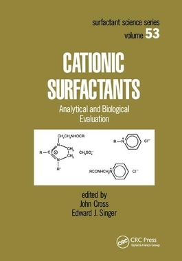 【预订】Cationic Surfactants: Analytical and Biological Evaluation
