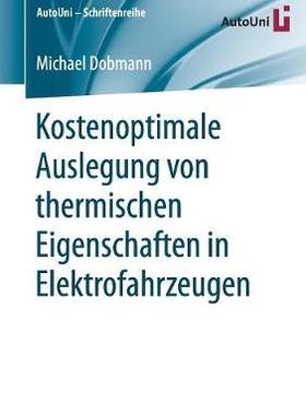 预订 Kostenoptimale Auslegung von thermischen Eigenschaften in Elektrofahrzeugen