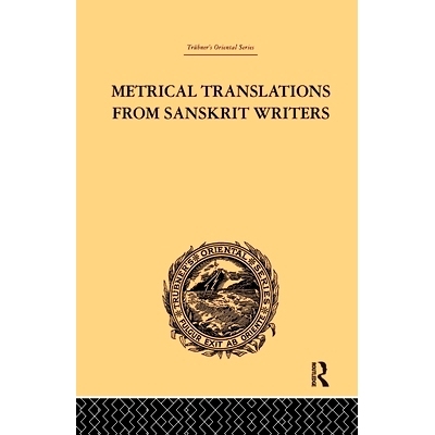 预订 Metrical Translations from Sanskrit Writers: 9781138981010