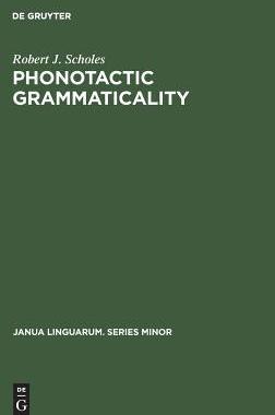 [预订]Phonotactic grammaticality 9783110997842