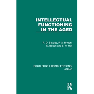 预订 Intellectual Functioning in the Aged 老年人的智力功能（重印版）: 9781032696775