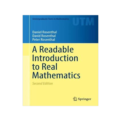 预订 A Readable Introduction to Real Mathematics