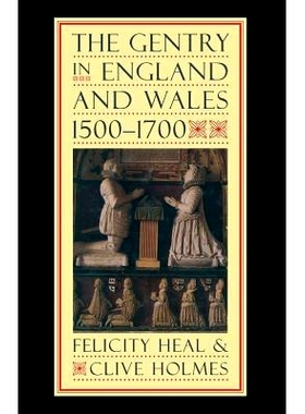 预订 The Gentry in England and Wales, 1500-1700: 9780333527290