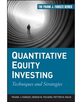 预订 Quantitative Equity Investing: Techniques and Strategies 定量股本投资：技术与策略: 9780470262474