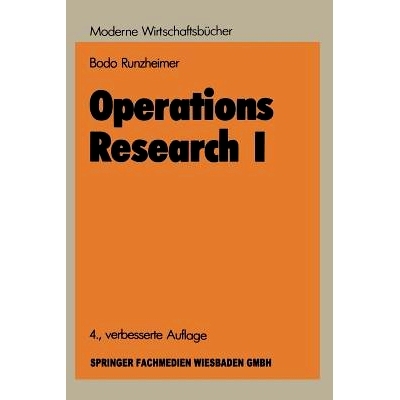预订 Lineare Planungsrechnung und Netzplantechnik: 9783663125907