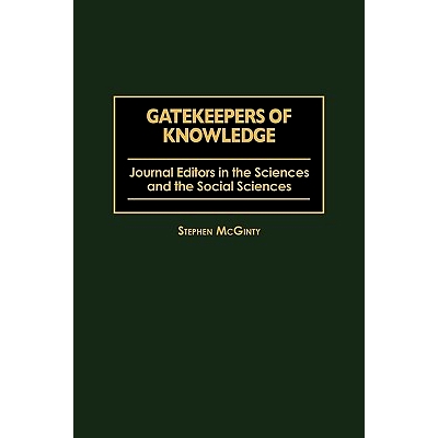 Journal Editors in the Sciences and the