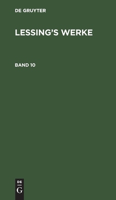 【预订】LESSINGS AUSGEW. WERKE BD. 10 LWA 9783111068152