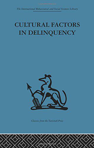【预订】Cultural Factors in Delinquency