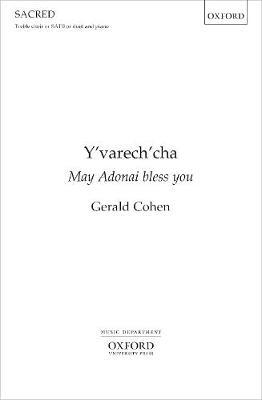 【预订】Y’varech’cha (May Adonai bless you)
