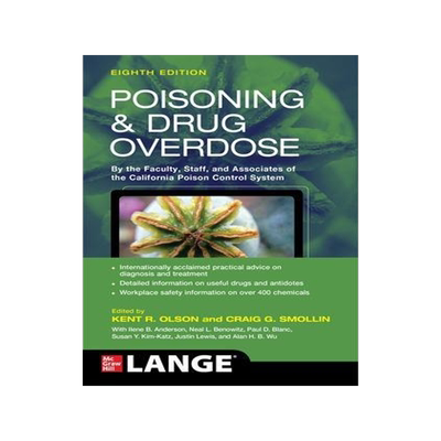[预订]Poisoning and Drug Overdose, Eighth Edition 9781264259083