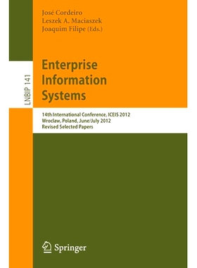 预订 Enterprise Information Systems: 14th International Conference, ICEIS 2012, Wroclaw, Poland, June 28 - July 1, 2012,