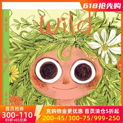 英文原版野孩子插画绘本平装