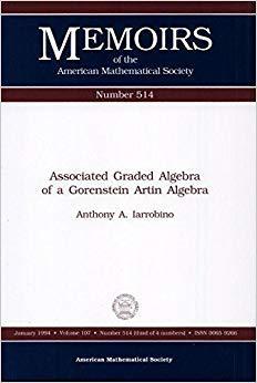 【预售】Associated Graded Algebra of a Gorenstein Artin Algebra
