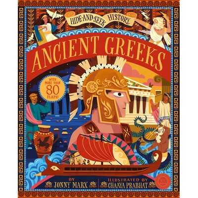 预订 Hide and Seek History: Ancient Greeks 翻翻学历史：古希腊 多层翻翻页设计: 9781944530426